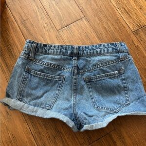 Vanilla Star Light Blue Jean Shorts